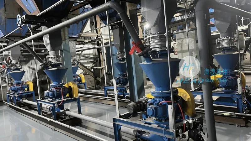 Étude de cas sur un projet de transport pneumatique mélangé à la bentonite pour une entreprise de matériaux de construction à Shenyang, Liaoning