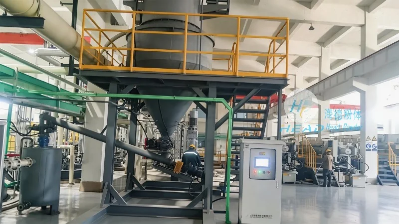 Étude de cas sur un projet de transport pneumatique par vide à poudre plastique pour une entreprise d'appareils domestiques à Zhongshan, Guangdong