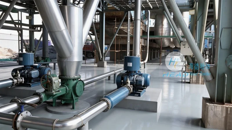 Cas de projet de transport pneumatique hybride pour les minerais à gros volume au port de Rizhao, Shandong