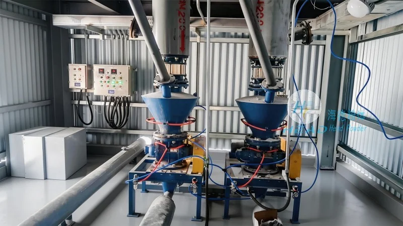 Étude de cas du projet de transport pneumatique en phase dense de sable de zircon pour une entreprise de verre à Shijiazhuang, Hebei