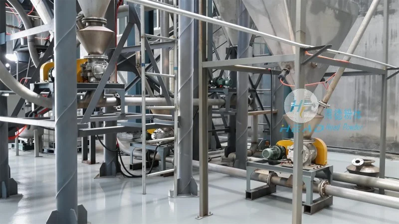 Étude de cas sur le projet de transport pneumatique par phase diluée de poudre de chaux pour une entreprise de matériaux de construction à Weinan, Shaanxi