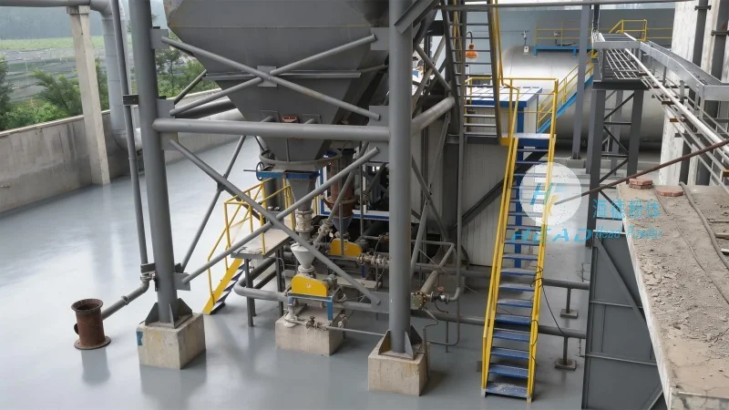 Quels sont les méthodes de transport du soude caustique en éclats ? Introduction au méthode de transport pneumatique Haide pour le soude caustique en éclats.