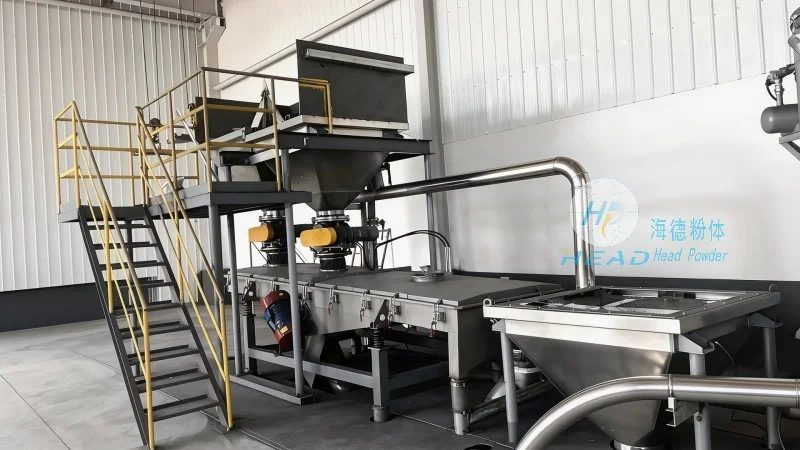 Projet de transport pneumatique à pression positive pour les particules EVA dans une entreprise de matériaux de chaussures à Wenzhou, Zhejiang