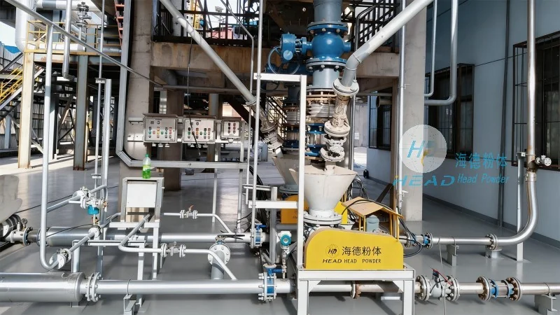 Étude de cas sur le projet de transport pneumatique par vide pour les poudres de lait d'une entreprise alimentaire de Chongqing