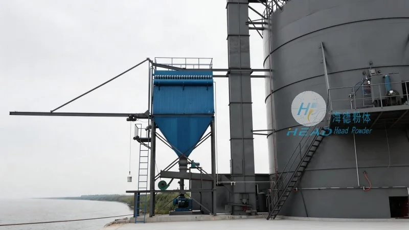 Étude de cas du projet de transport pneumatique en phase dense pour la poudre de minerai de lepidolite dans une entreprise de batteries au lithium à Yichun, Jiangxi