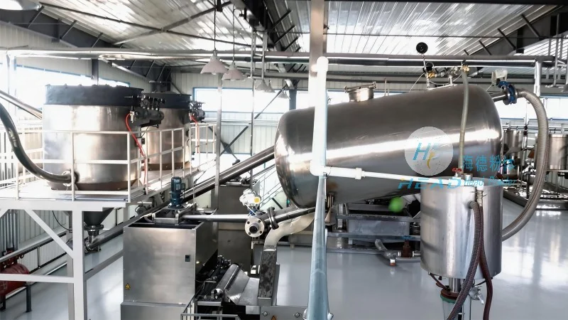Transport pneumatique en phase dense de chaux de soda