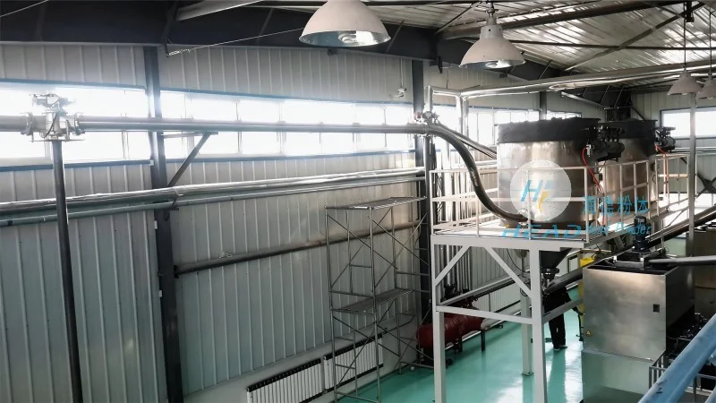 Étude de cas du projet de transport pneumatique à pression négative pour le poudre de talc dans une entreprise chimique de Xinxiang, Henan