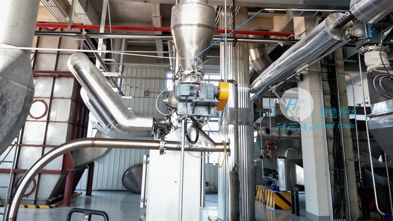 Projet de transport pneumatique en phase dense de poudre de silice pour une entreprise de matériaux nouveaux à Jinhua, Zhejiang