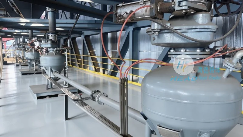 Étude de cas sur le transport pneumatique à vide du poudre de farine de soja pour une entreprise d'alimentation à Siping, Jilin