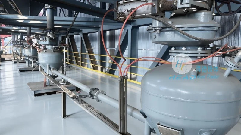 Étude de cas sur le transport pneumatique à vide du poudre de farine de soja pour une entreprise d'alimentation à Siping, Jilin