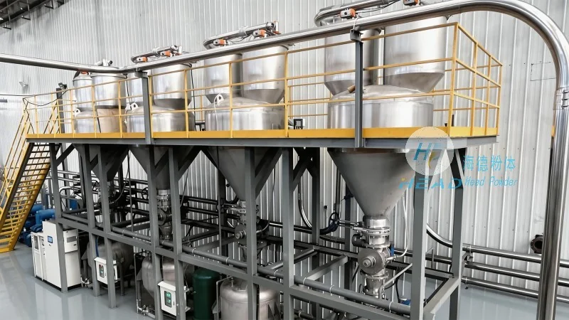 Étude de cas sur le projet de transport pneumatique en phase diluée pour la poudre d'herbe dans une entreprise d'alimentation à Chifeng, Mongolie intérieure