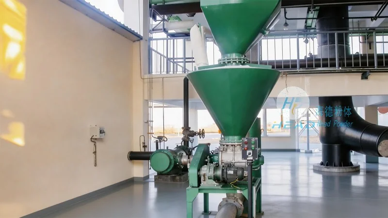 Cas d'une entreprise pétrochimique à Daqing, Heilongjiang : Projet de transport pneumatique par circulation d'azote en poudre de polyéthylène