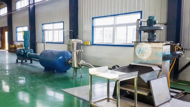 Projet de transport pneumatique en phase dense de poudres de polypropylène dans une entreprise pétrochimique à Daqing, Heilongjiang