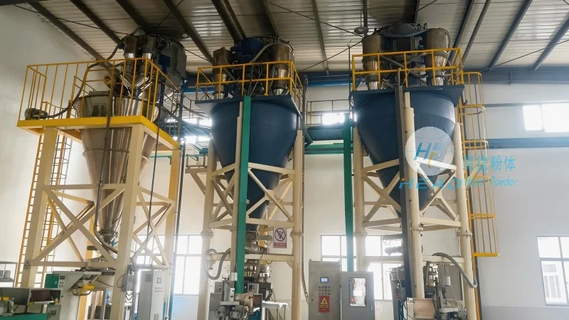 Une entreprise de matériaux nouveaux à Mianyang, Sichuan : Étude de cas sur le projet de transport pneumatique sous pression positive avec des poudres de nitrure de bore