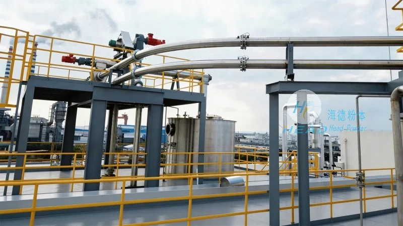 Étude de cas sur le projet de transport pneumatique à pression positive pour les particules de céramite dans une entreprise de matériaux de construction à Urumqi, Xinjiang