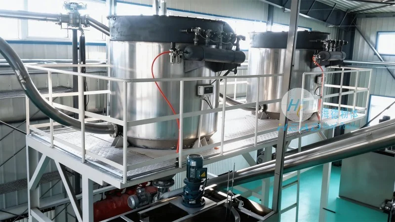 Projet de transport pneumatique à pression positive pour les poudres minérales métallurgiques d'une entreprise métallurgique de Tangshan, Hebei