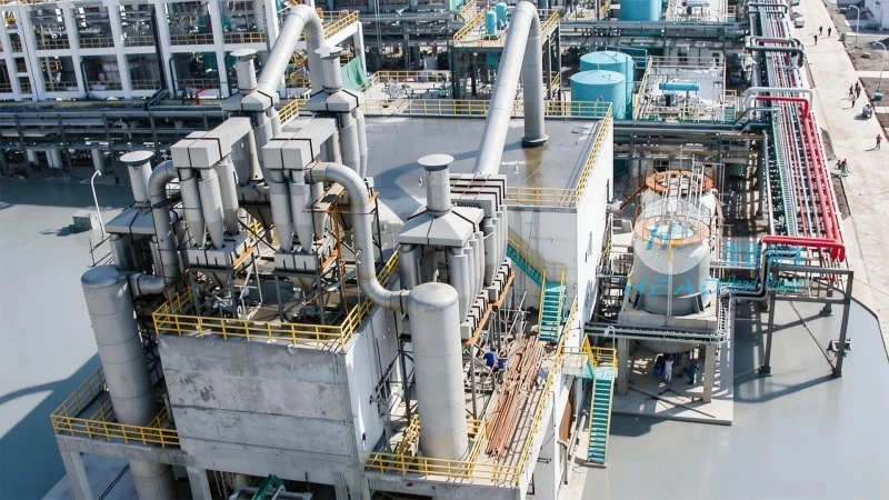 Étude de cas du projet de transport pneumatique de circulation d'azote pour des matériaux ternaires dans une entreprise de batteries au lithium à Dongguan, Guangdong
