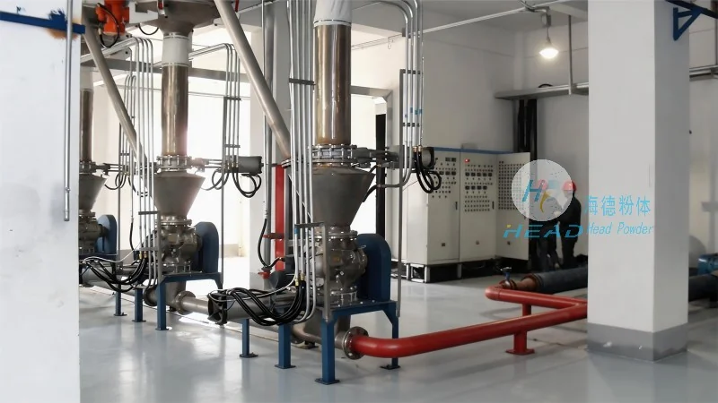 Étude de cas sur le projet de transport pneumatique par phase diluée de poudre de chaux pour une entreprise de matériaux de construction à Weinan, Shaanxi