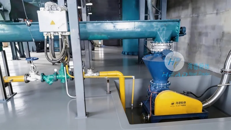 Étude de cas sur le projet de transport pneumatique de phase dense de ciment clinker pour une entreprise de matériaux de construction à Xiangyang, Hubei