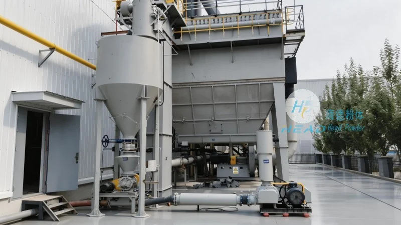 Étude de cas sur le transport pneumatique à pression positive d'ammonium chlorure dans une entreprise chimique de Yichang, Hubei Étude de cas sur le transport pneumatique à pression positive d'ammonium chlorure dans une entreprise chimique de Yichang, Hubei