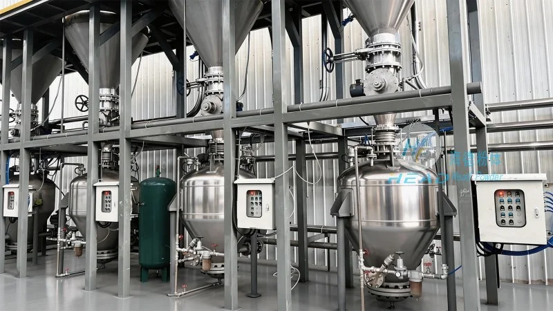 Étude de cas sur le transport pneumatique en phase dense d'dioxyde de titane pour une entreprise de matériaux nouveaux à Zhuhai, Guangdong