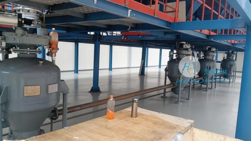 Étude de cas sur le transport pneumatique en phase dense d'dioxyde de titane pour une entreprise de matériaux nouveaux à Zhuhai, Guangdong