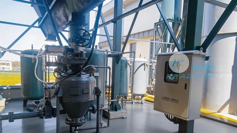 Étude de cas sur le transport pneumatique en phase dense de carbure de silicium pour une entreprise céramique à Xianyang, Shaanxi
