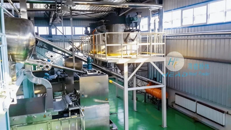 Étude de cas du projet de transport pneumatique à pression négative à base de amidon pour une entreprise alimentaire à Guilin, Guangxi