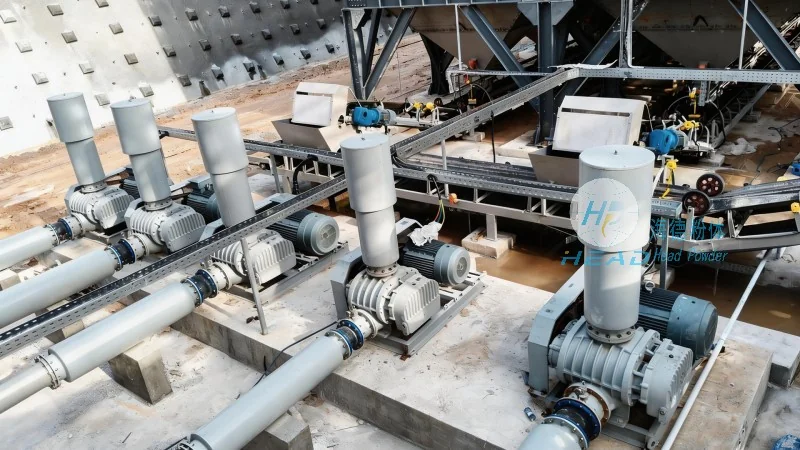 Étude de cas sur le transport pneumatique en phase dense de poudre d'alumine pour une entreprise chimique à Jiangmen, Guangdong