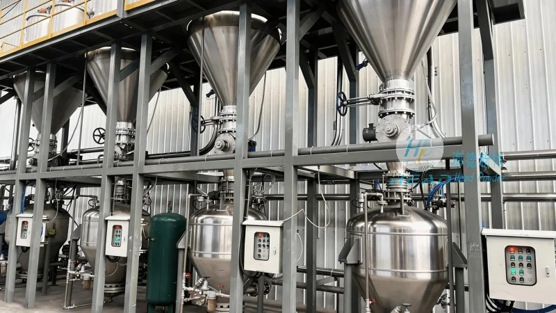 Étude de cas d’un projet de transport pneumatique à circulation d’azote pour les poudres de résine époxy dans une entreprise de revêtements à Hangzhou, Zhejiang