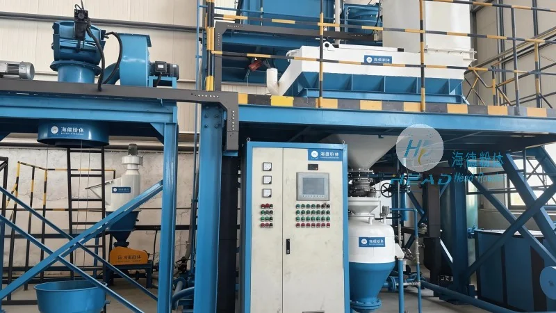 Étude de cas sur le transport pneumatique à pression positive des granulés de cristaux de soude caustique dans une entreprise chimique de Tianjin