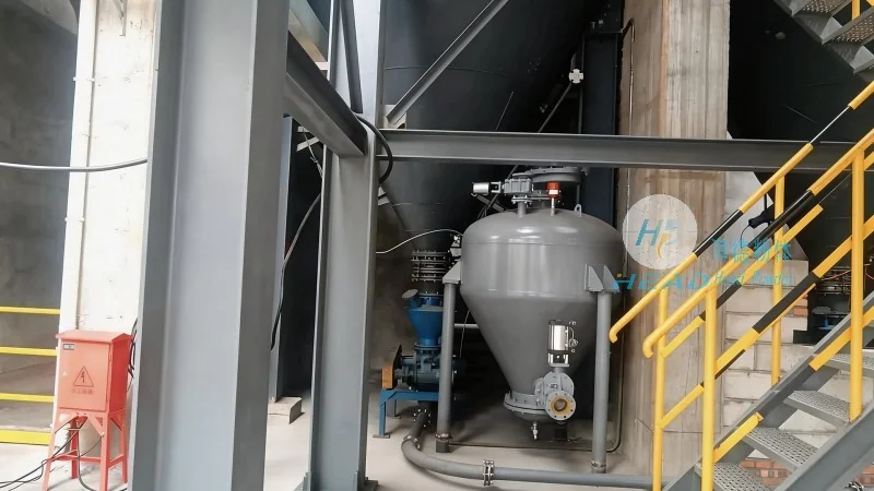 Étude de cas sur un projet de transport pneumatique à pression négative avec des coques de riz pour une entreprise de céréales et d’huile à Deyang, Sichuan