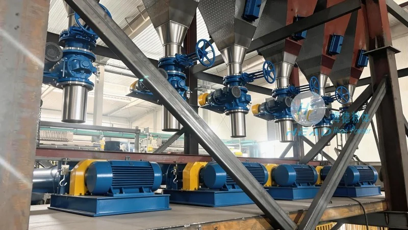 Étude de cas sur le projet de transport pneumatique mixé de granulés EVA dans une entreprise de matériaux de chaussures à Wenzhou, Zhejiang