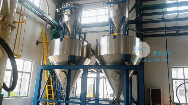 Étude de cas du projet de transport pneumatique mixé à soja pour une entreprise céréalière à Harbin, Heilongjiang