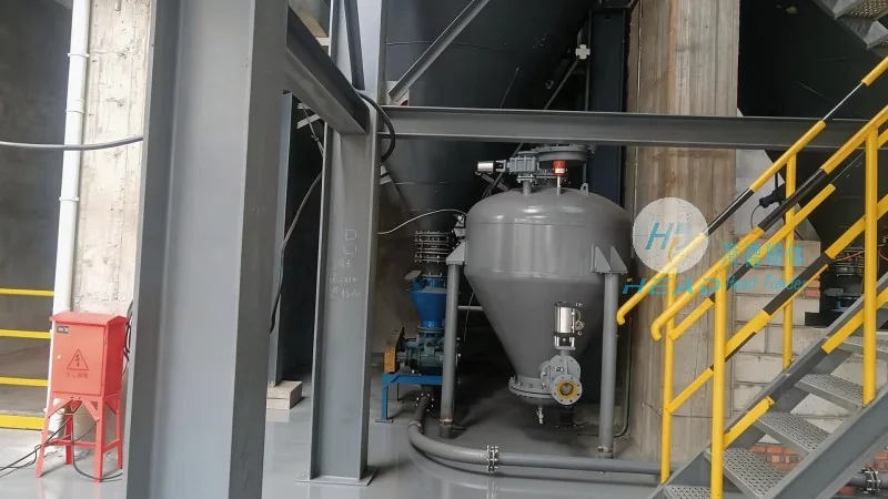 Étude de cas du projet de transport pneumatique à pression positive pour la poudre de talc dans une usine de papier à Baoding, Hebei