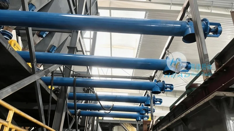 Étude de cas du projet de transport pneumatique hybride à cendres volantes pour une entreprise de matériaux de construction à Zhengzhou, Henan