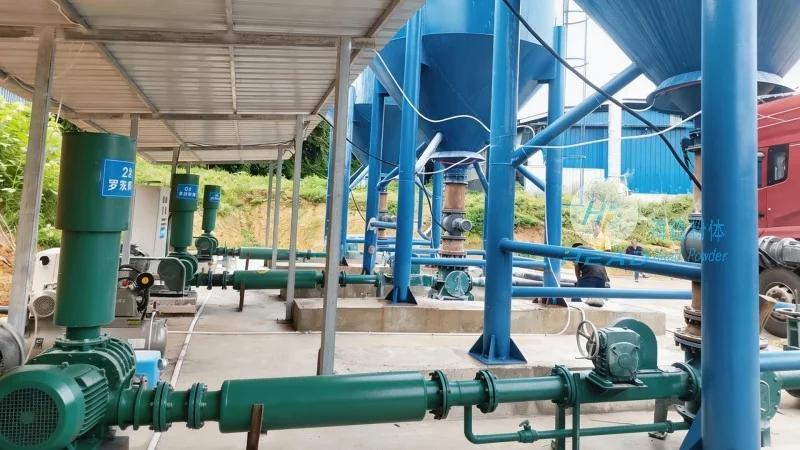Étude de cas du projet de transport pneumatique à phase diluée pour la poudre de Mirabilite dans une entreprise chimique à Hami, Xinjiang