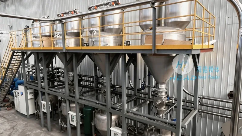Étude de cas du projet de transport pneumatique en phase dense pour les poudres pharmaceutiques dans une entreprise pharmaceutique de Taizhou, Zhejiang