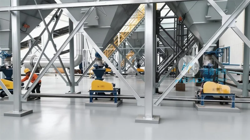 Étude de cas du projet de transport pneumatique à phase diluée de kaolin pour une entreprise de céramique à Qingyuan, Guangdong