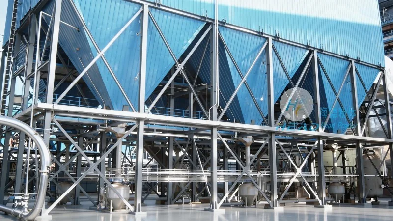 Projet de transport pneumatique à phase dense de billes d'éthylène pour une entreprise pétrochimique à Tianjin