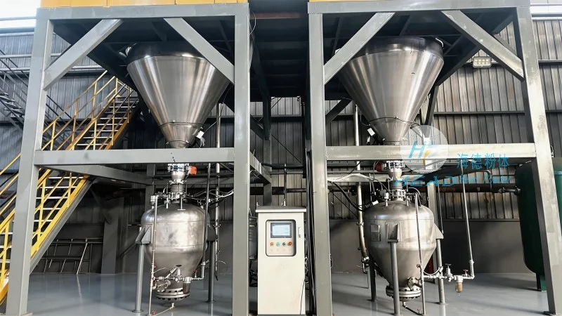 Étude de cas sur le transport pneumatique en phase dense de la poudre de minerai de nickel dans une entreprise métallurgique à Jinchang, Gansu