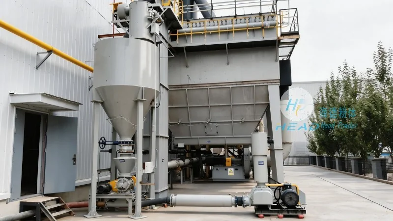 Étude de cas d’un projet de transport pneumatique à pression positive pour la poussière de la chaudière dans une entreprise sidérurgique à Anshan, Liaoning