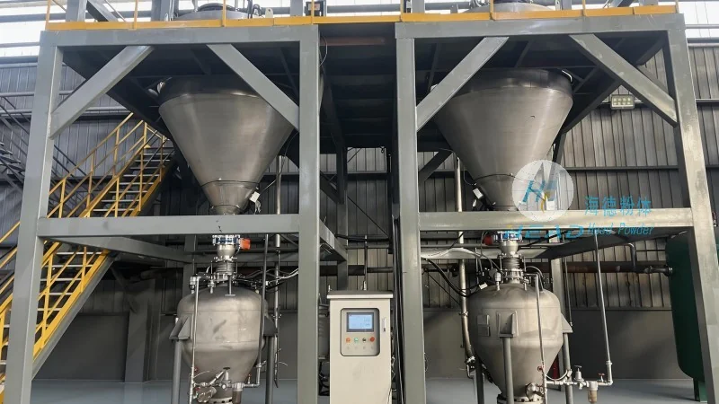 Projet de transport pneumatique en phase dense de poudres de polypropylène dans une entreprise pétrochimique à Daqing, Heilongjiang