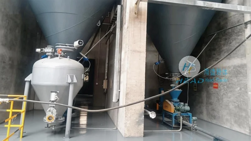 Étude de cas sur le transport pneumatique à pression positive des particules de catalyse pour une entreprise pétrochimique à Lanzhou, Gansu