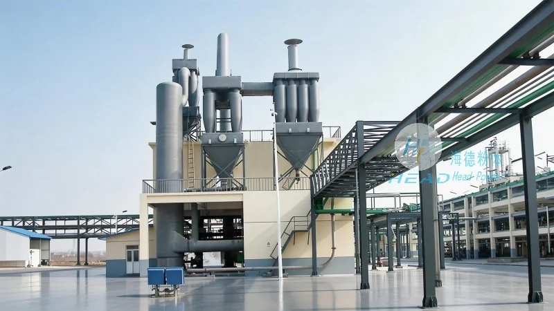 Étude de cas du projet de transport pneumatique à pression négative d’argile volante pour une entreprise de matériaux de construction à Huizhou, Guangdong