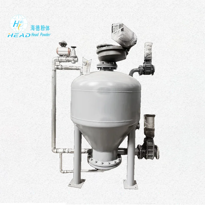 Système de transport pneumatique à pression positive phase diluée